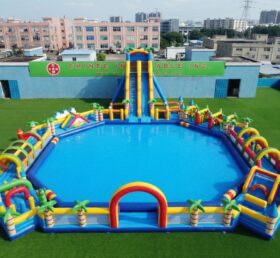 Pool3-848 Parc aquatique gonflable