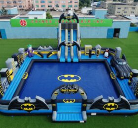 Pool3-854 Parc aquatique gonflable à thème Batman