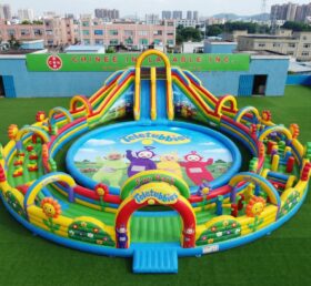 Pool3-912 Parc aquatique gonflable à thème Teletubbies