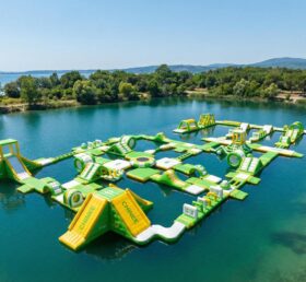 S602 Parc aquatique gonflable Île aquatique