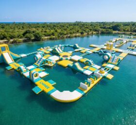 S604 Parc aquatique gonflable Aqua Park Île aquatique