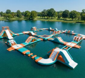 S605 Parc Aquatique Gonflable Île Aquatique