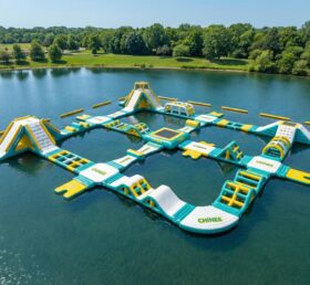 S609 Parc Aquatique Gonflable Île Aquatique