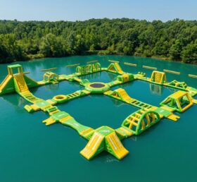 S610 Parc Aquatique Gonflable Île Aquatique