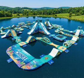S616 Parc Aquatique Gonflable à Thème Océan