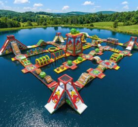 S621 Parc aquatique gonflable à thème Angry Birds