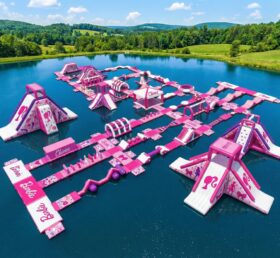 S624 Parc Aquatique Gonflable Thème Barbie