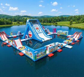 S631 Parc Aquatique Gonflable Thème Doraemon