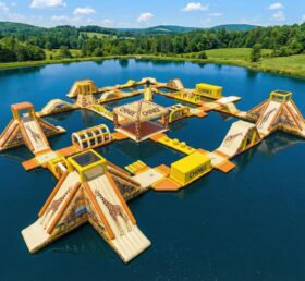 S635 Parc Aquatique Gonflable Thème Girafe