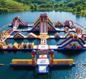 S642 Parc aquatique gonflable thème Naruto