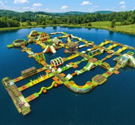S650 Parc aquatique gonflable thème Shrek