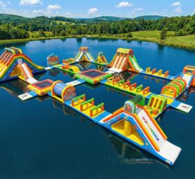 S674 Parc aquatique gonflable à thème Cocomelon