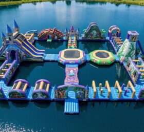 S682 Parc Aquatique Gonflable à Thème Conte de Fées
