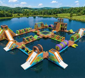 S703 Parc Aquatique Gonflable Thème Scooby-Doo