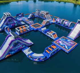 S706 Parc Aquatique Gonflable sur le Thème de l’Espace