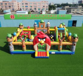 T2-7101 Château gonflable à thème Angry Birds