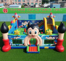 T2-7102 Château Gonflable Thème Astro Boy