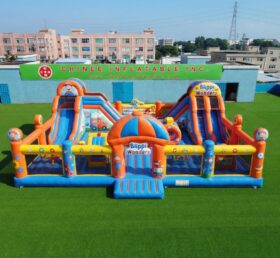 T2-7107 Château gonflable à thème Blippi Wonders