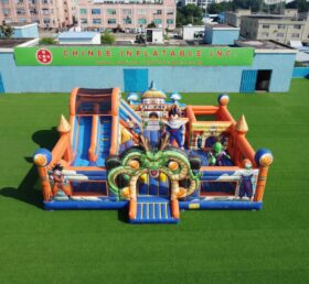 T2-7116 Château gonflable à thème Dragon Ball