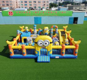 T2-7134 Château Gonflable Thème Minions