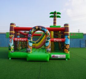 T2-4103H Combos Gonflables à Thème Jungle