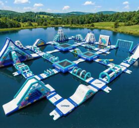 S730 Parc aquatique gonflable à thème océan