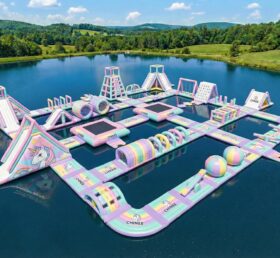 S747 Parc Aquatique Gonflable à Thème Licorne