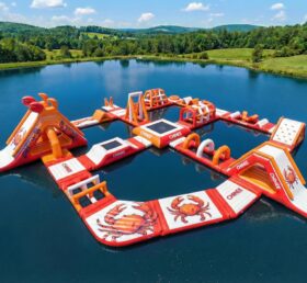 S770 Parc aquatique gonflable à thème crabe