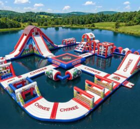 S783 Parc aquatique gonflable à thème ferme