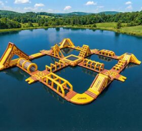 S789 Parc Aquatique Gonflable Thème Girafe