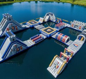 S797 Parc Aquatique Gonflable à Thème Chevalier