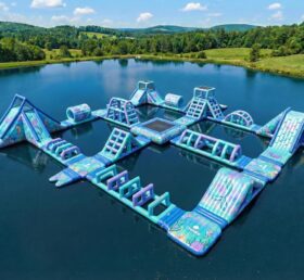 S801 Parc Aquatique Gonflable Thème Sirène