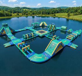 S811 Parc Aquatique Gonflable Thème Paon