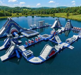 S822 Parc Aquatique Gonflable Thème Requin