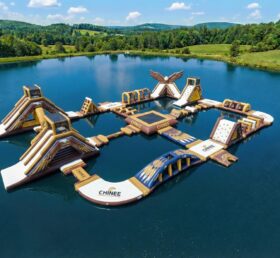 S853 Parc Aquatique Gonflable Thème Aigle