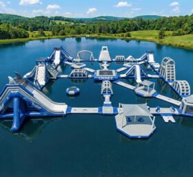S870 Parc Aquatique Gonflable Thème Requin