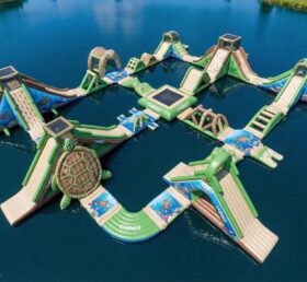 S876 Parc Aquatique Gonflable Thème Tortue