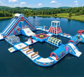 S893 Parc aquatique gonflable thème Doraemon