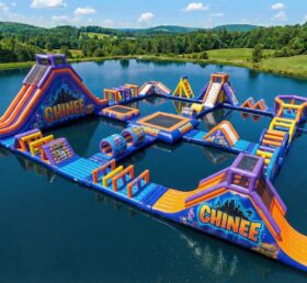 S896 Parc aquatique gonflable à thème Fortnite