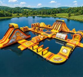 S897 Parc Aquatique Gonflable Thème Garfield