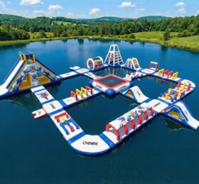S899 Parc aquatique gonflable thème Gundam