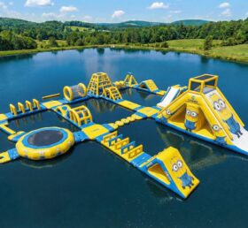 S909 Parc Aquatique Gonflable Thème Minions
