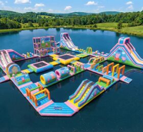 S916 Parc Aquatique Gonflable Thème Peppa Pig