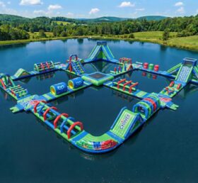 S918 Parc Aquatique Gonflable Thème Pyjamasques