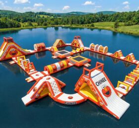 S943 Parc Aquatique Gonflable Thème Tickle Me Elmo