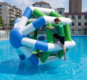 T10-637 Roue d’eau gonflable pour parc aquatique - Roue de hamster
