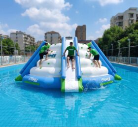 T10-626 Toboggan Aquatique Gonflable Flottant - Toboggans Multiples