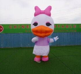 Cartoon2-402 Mascotte Gonflable Fille Canard