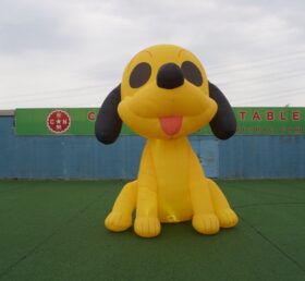 Cartoon2-404 Grande décoration gonflable chien cartoon