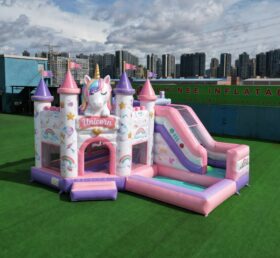 T2-8799B Château Licorne Combo Gonflable